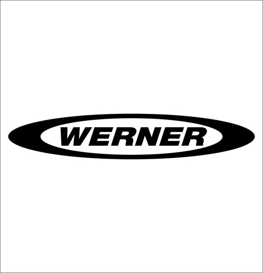 werner tools decal, car decal sticker