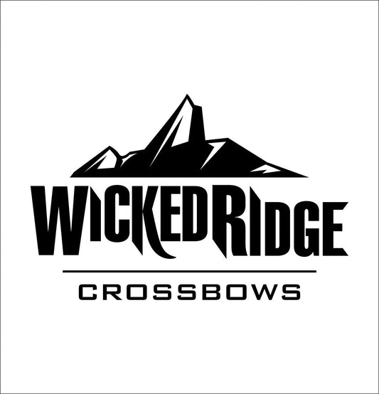 Wicked Ridge Crossbows decal, sticker, hunting fishing decal