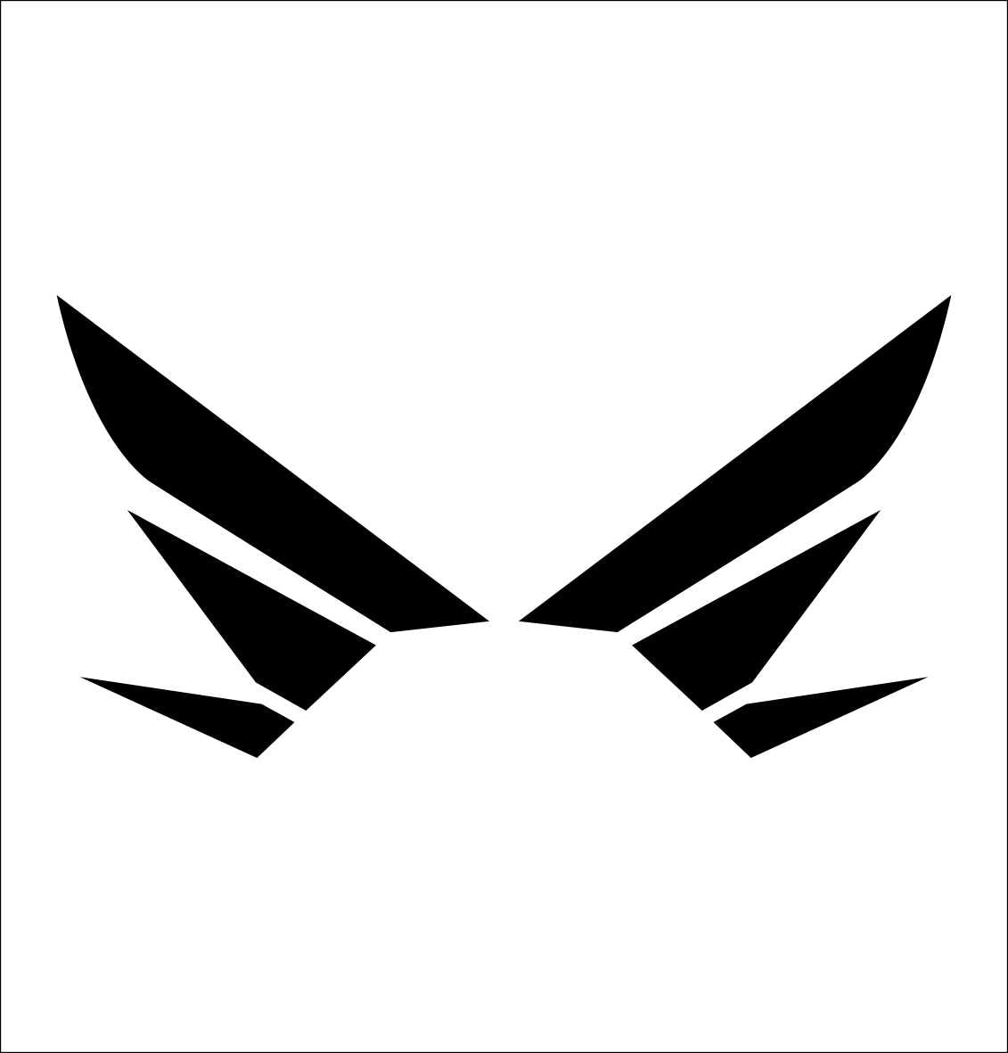 Wing decal