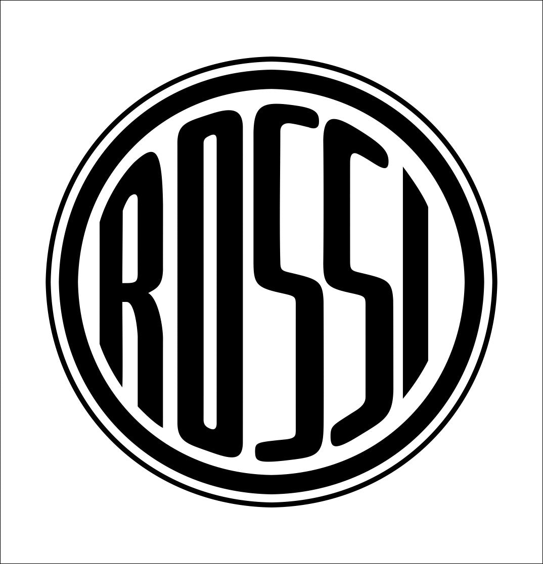 Rossi decal, sticker, firearm decal