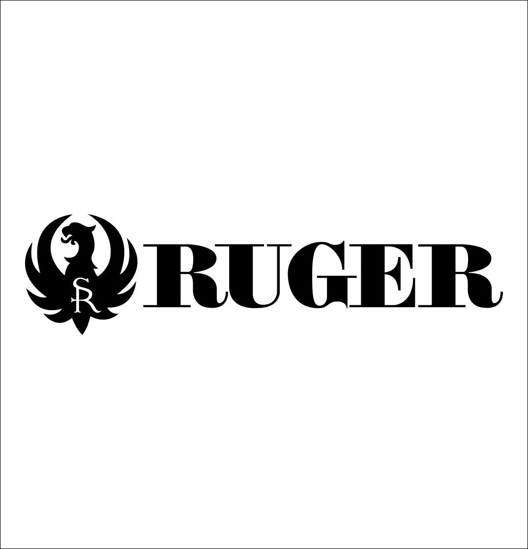 Ruger decal, sticker, firearm decal