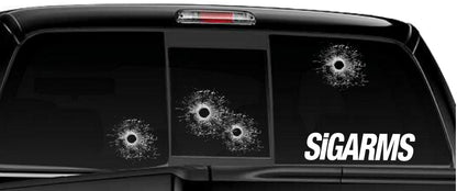 Sigarms decal, sticker, firearm decal