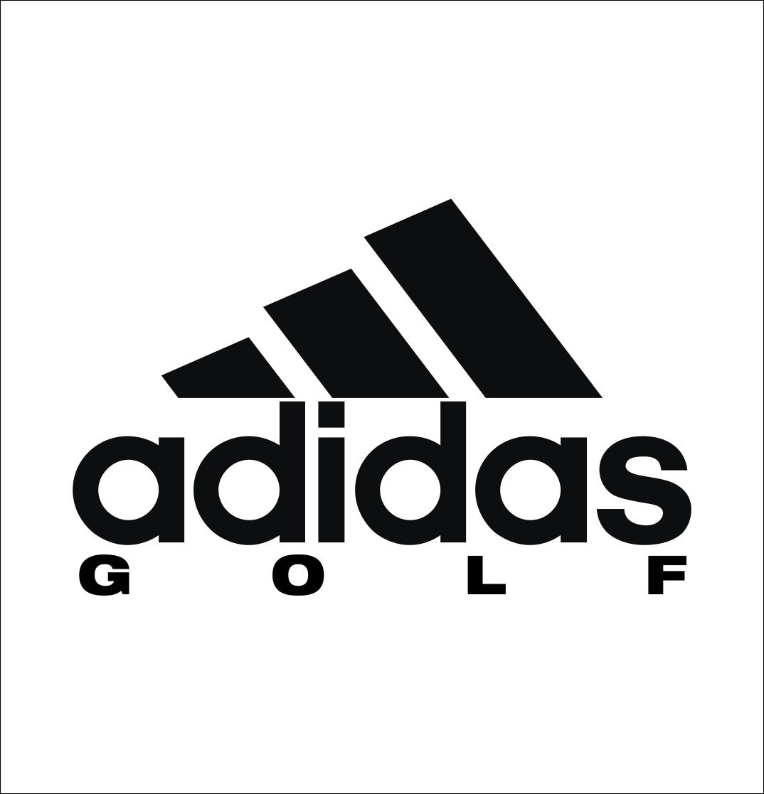 Adidas Golf decal, golf decal, car decal sticker