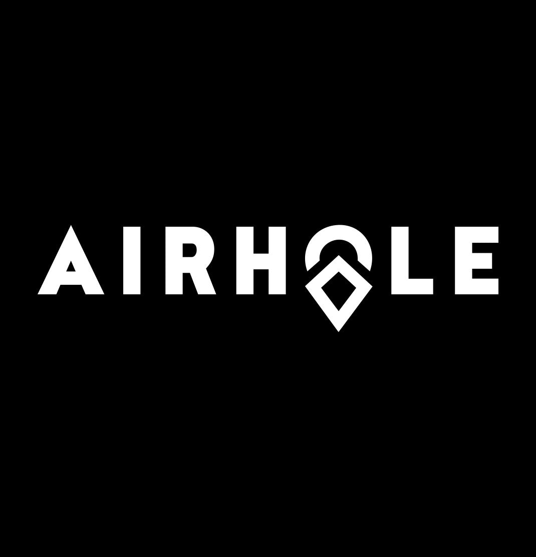 Airhole Facemasks decal, ski snowboard decal, car decal sticker