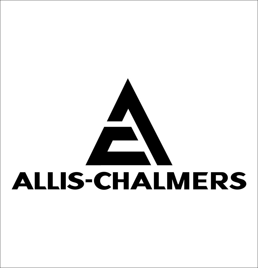 Allis Chalmers decal, farm decal, car decal sticker