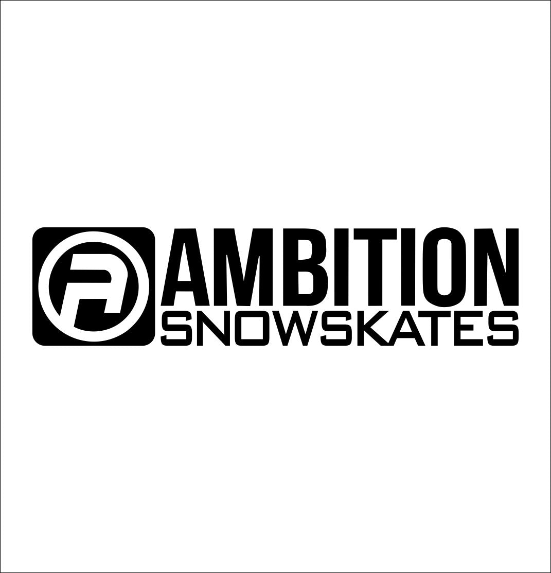 Ambition Snowskates decal