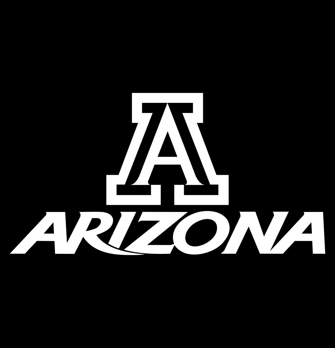 Arizona Wildcats decal, car decal sticker, college football