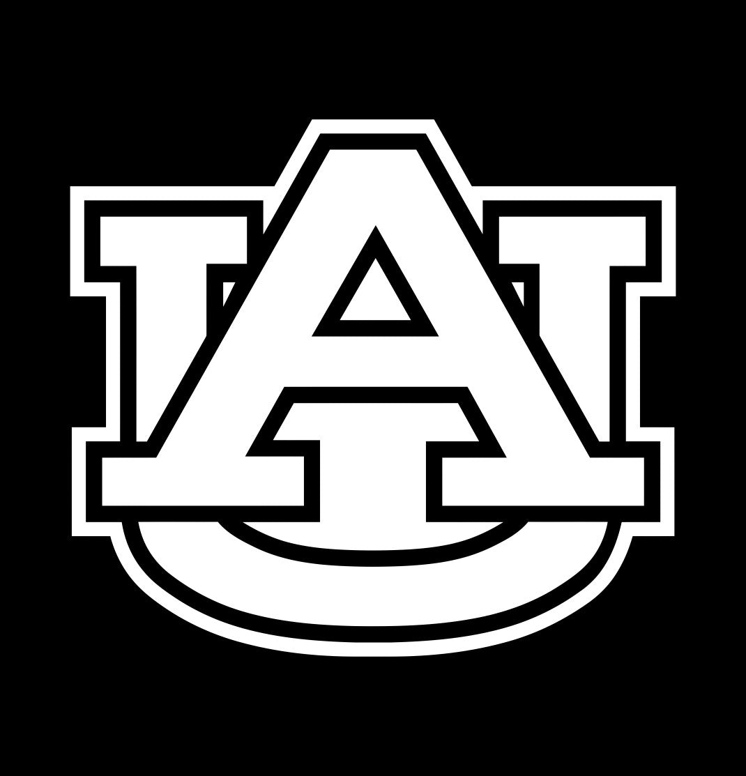 Auburn Tigers decal, car decal sticker, college football