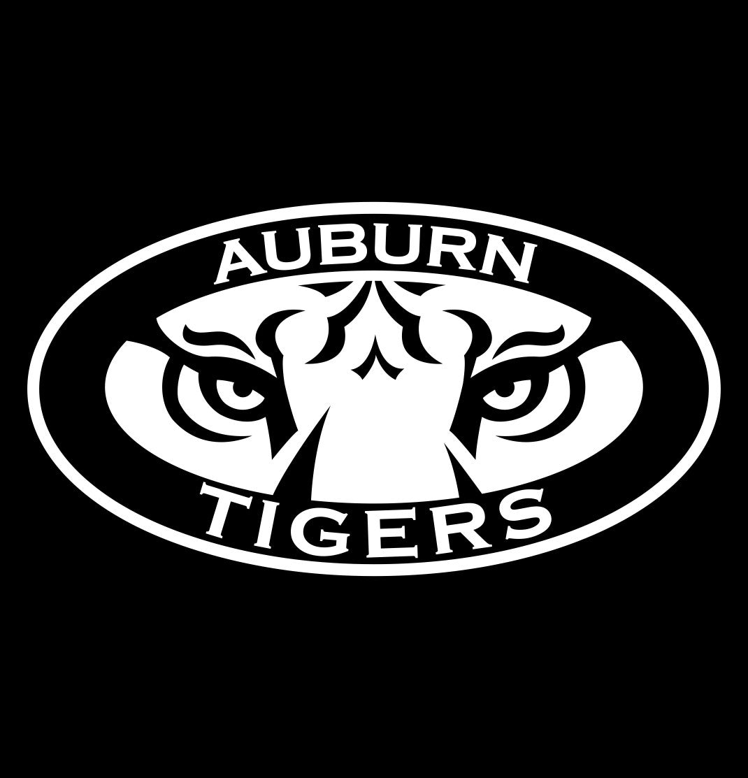 Auburn Tigers decal, car decal sticker, college football