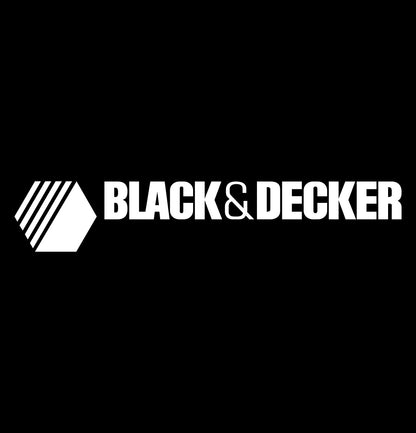 black & decker decal, car decal sticker