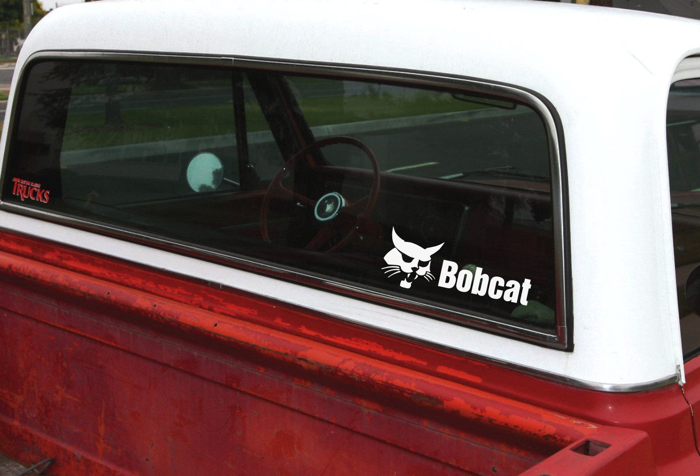 Bobcat decal, farm decal, car decal sticker