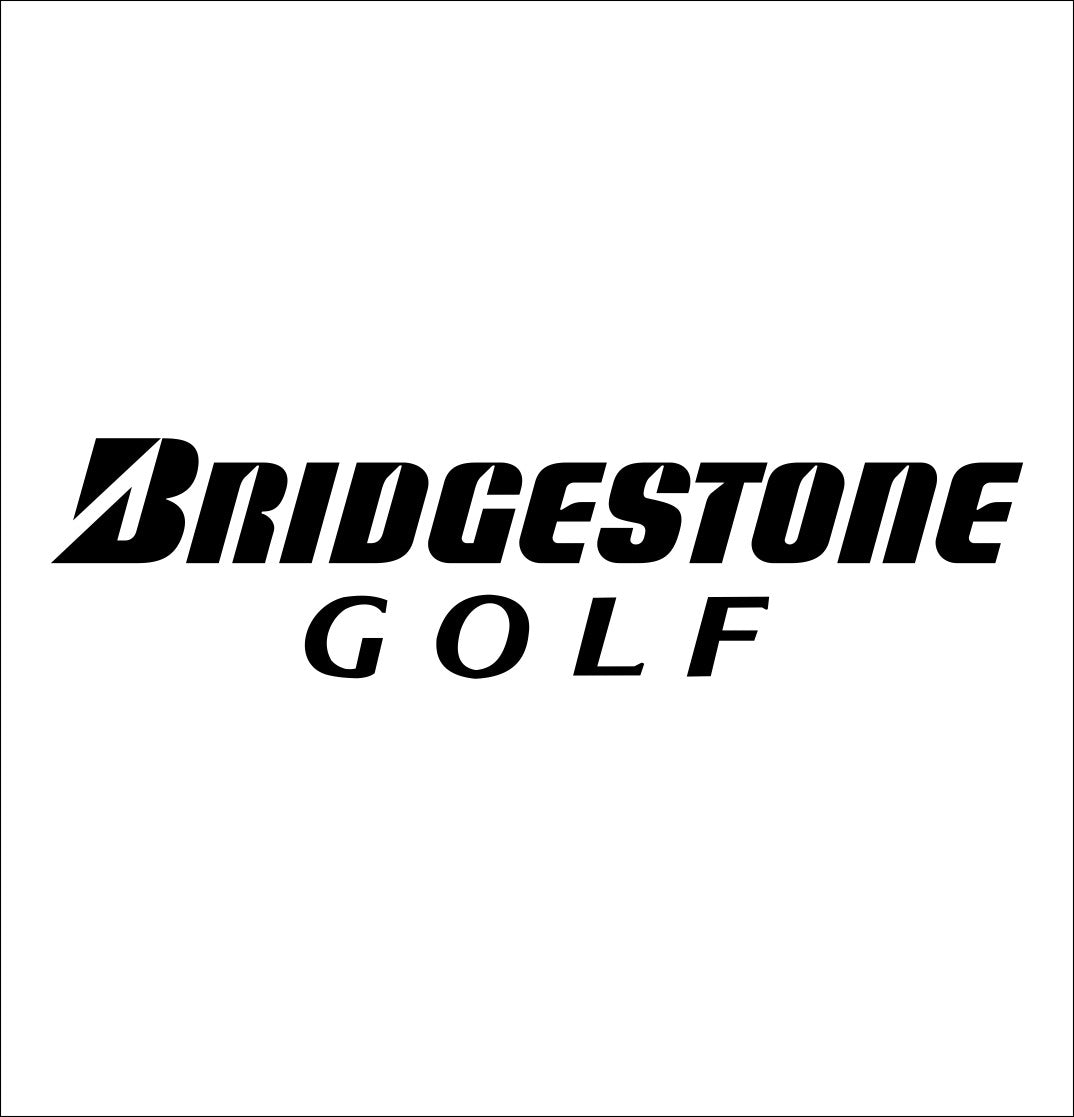 Bridgestone Golf decal, golf decal, car decal sticker