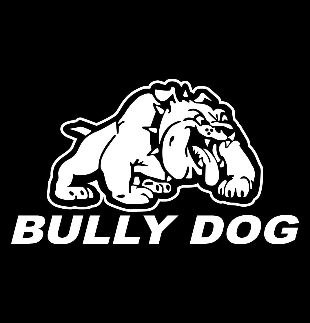 Bully Dog decal, performance decal, sticker