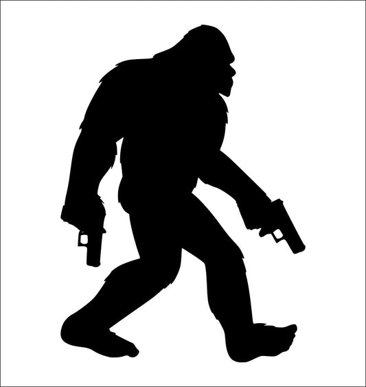 Bigfoot Open Carry decal