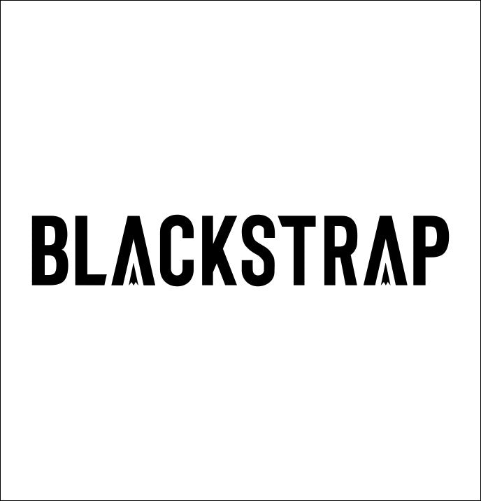 Blackstrap decal, car decal sticker. ski decal