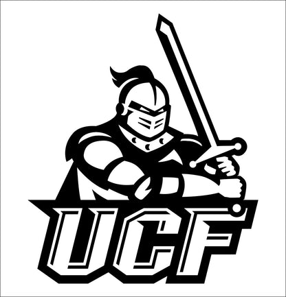 Central Florida Knights decal, car decal sticker, college football