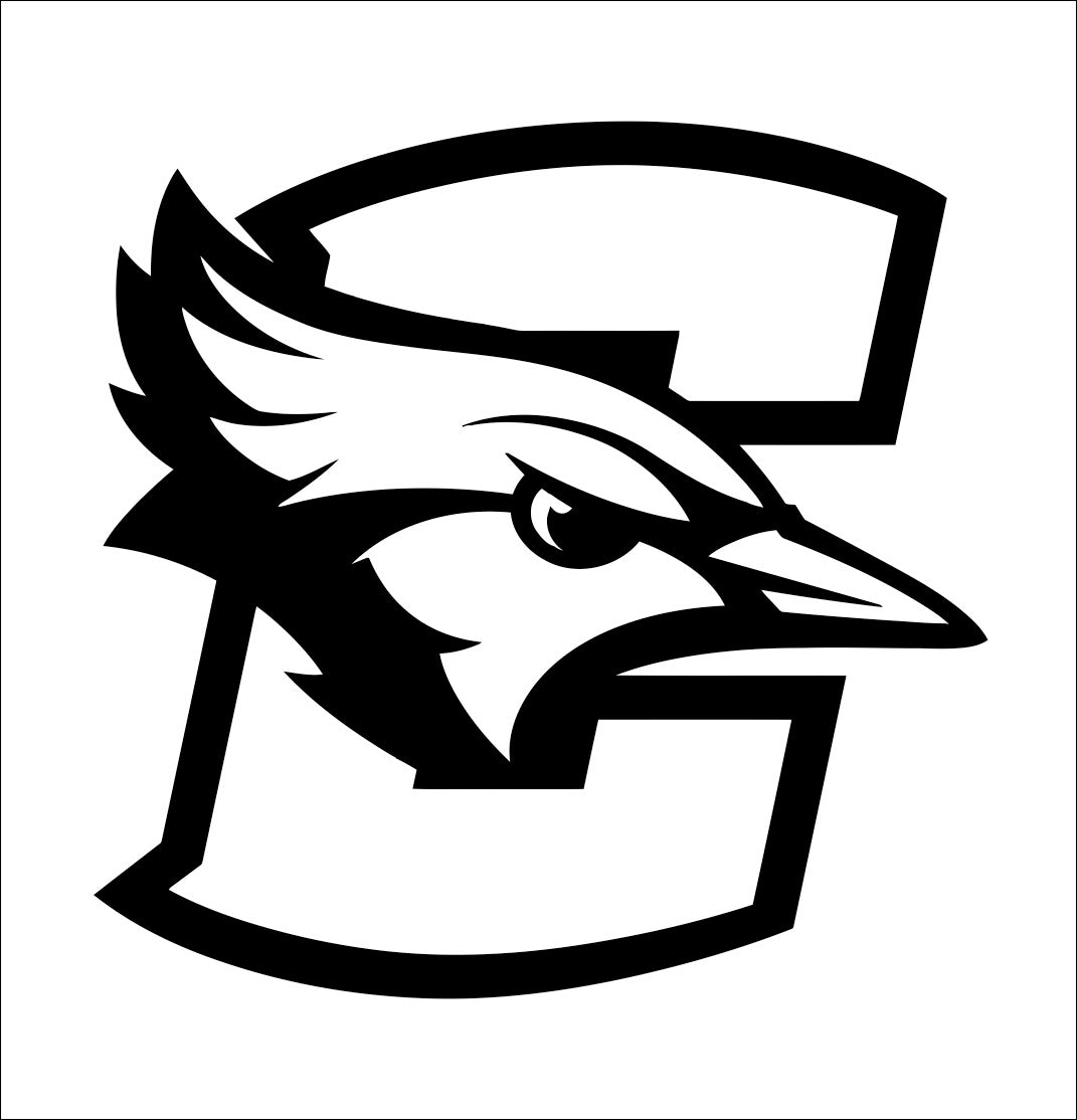 Creighton Bluejays decal, car decal sticker, college football