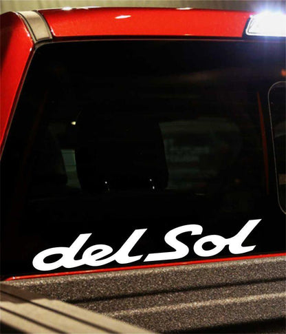 del sol performance logo decal - North 49 Decals