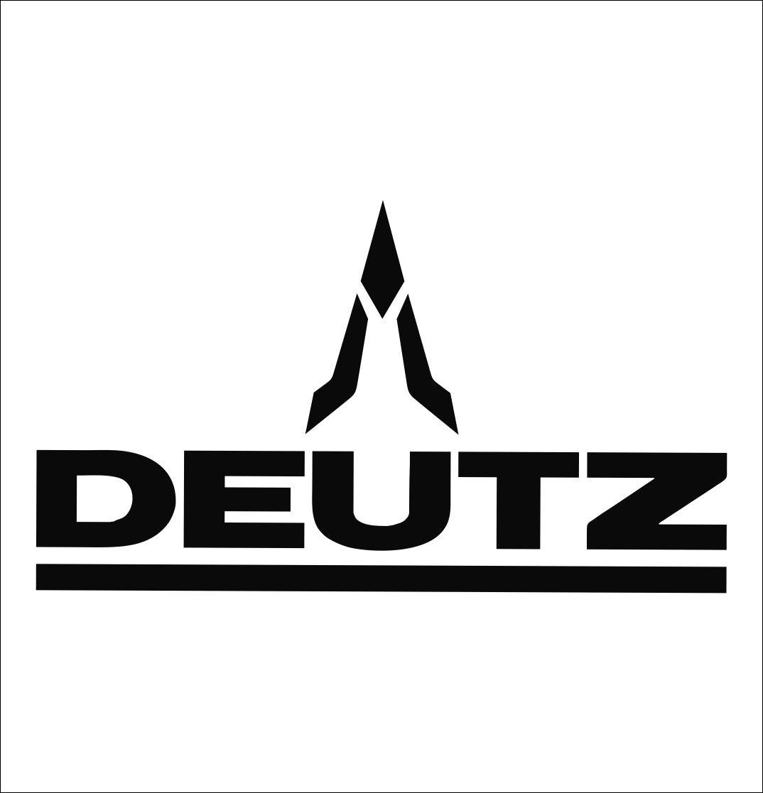 Deutz decal, farm decal, car decal sticker