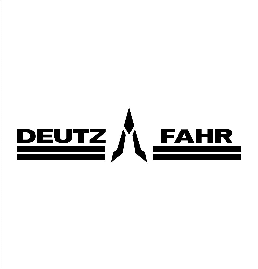 Deutz Fahr decal, farm decal, car decal sticker