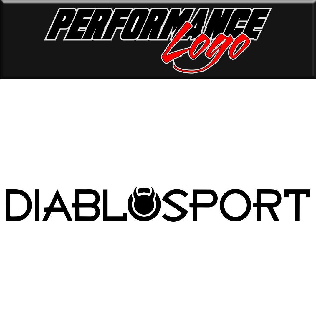 diablosport performance logo decal - North 49 Decals