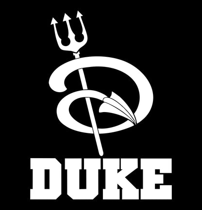 Duke Blue Devils 3 decal