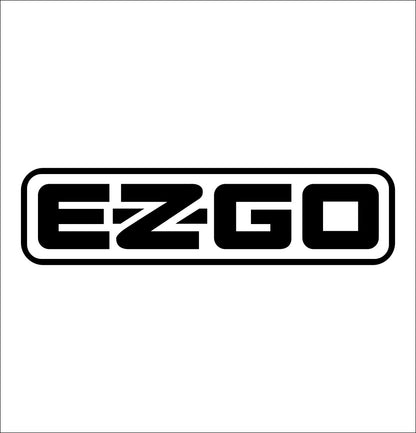 E Z GO decal, golf decal, car decal sticker