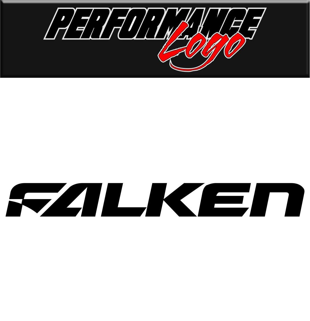 Falken Tire decal performance decal sticker