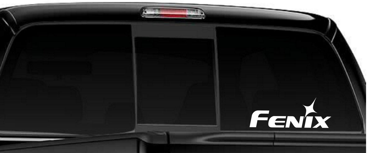 fenix light decal, car decal sticker