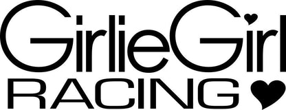 Girlie Girl Racing decal, racing sticker