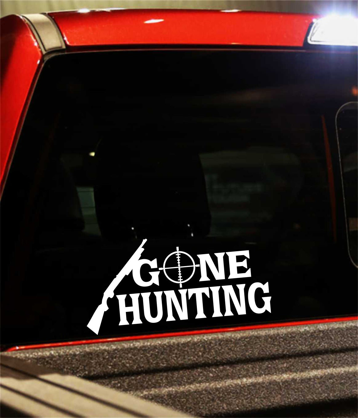 hunting decal, car decal, sticker