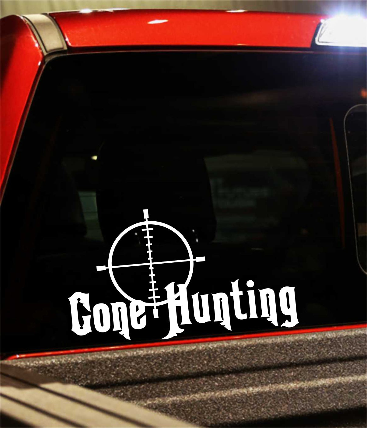 hunting decal, car decal, sticker