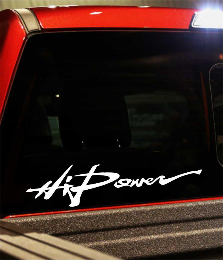 hi power performance logo decal - North 49 Decals