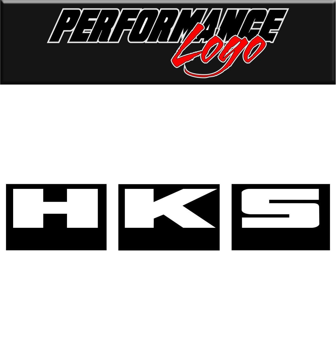 HKS Power decal performance decal sticker