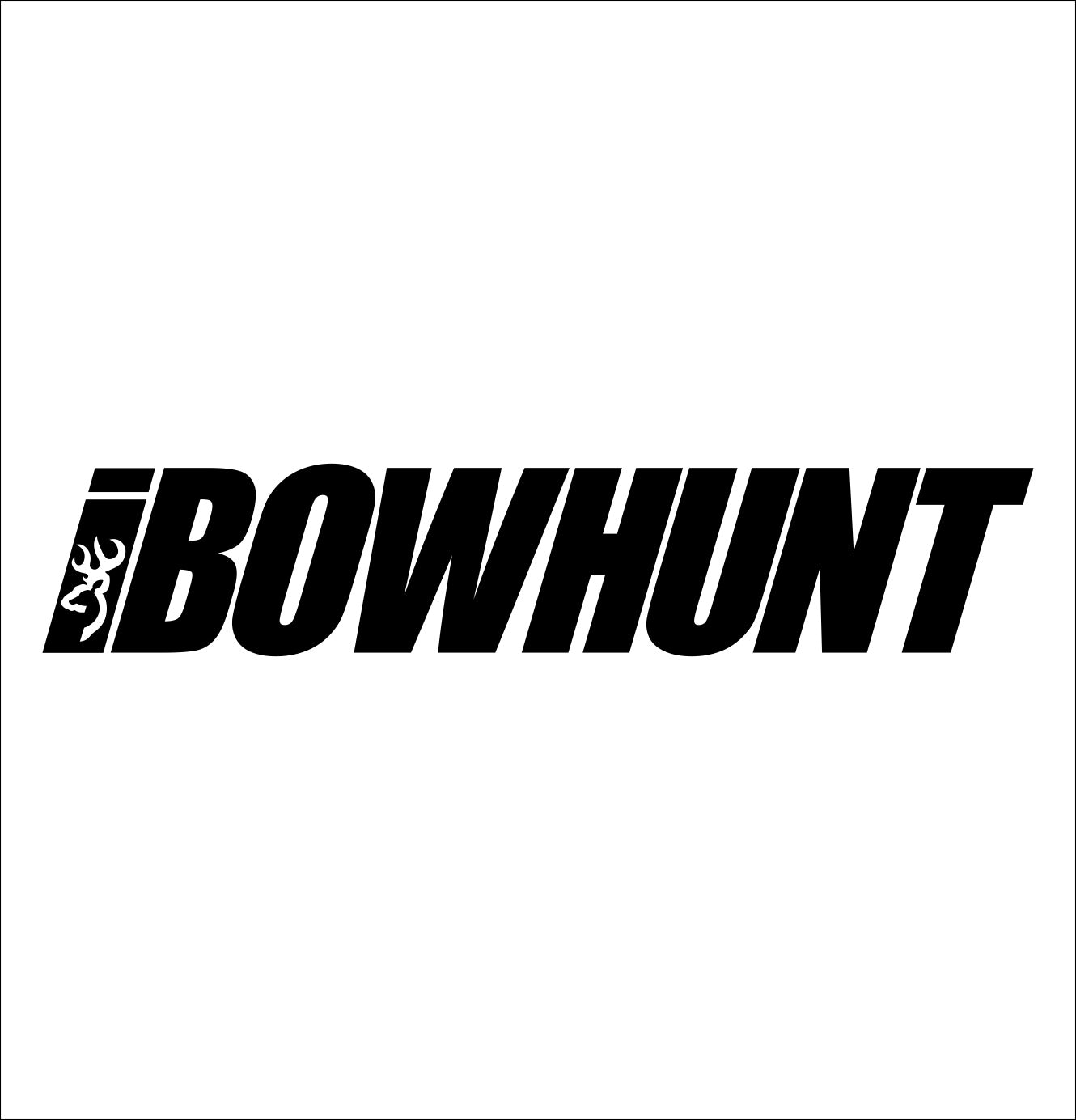 hunting decal, car decal, sticker