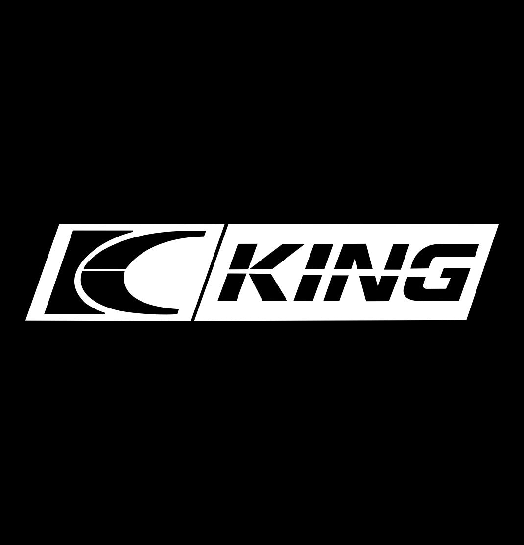 King Bearings decal, performance decal, sticker