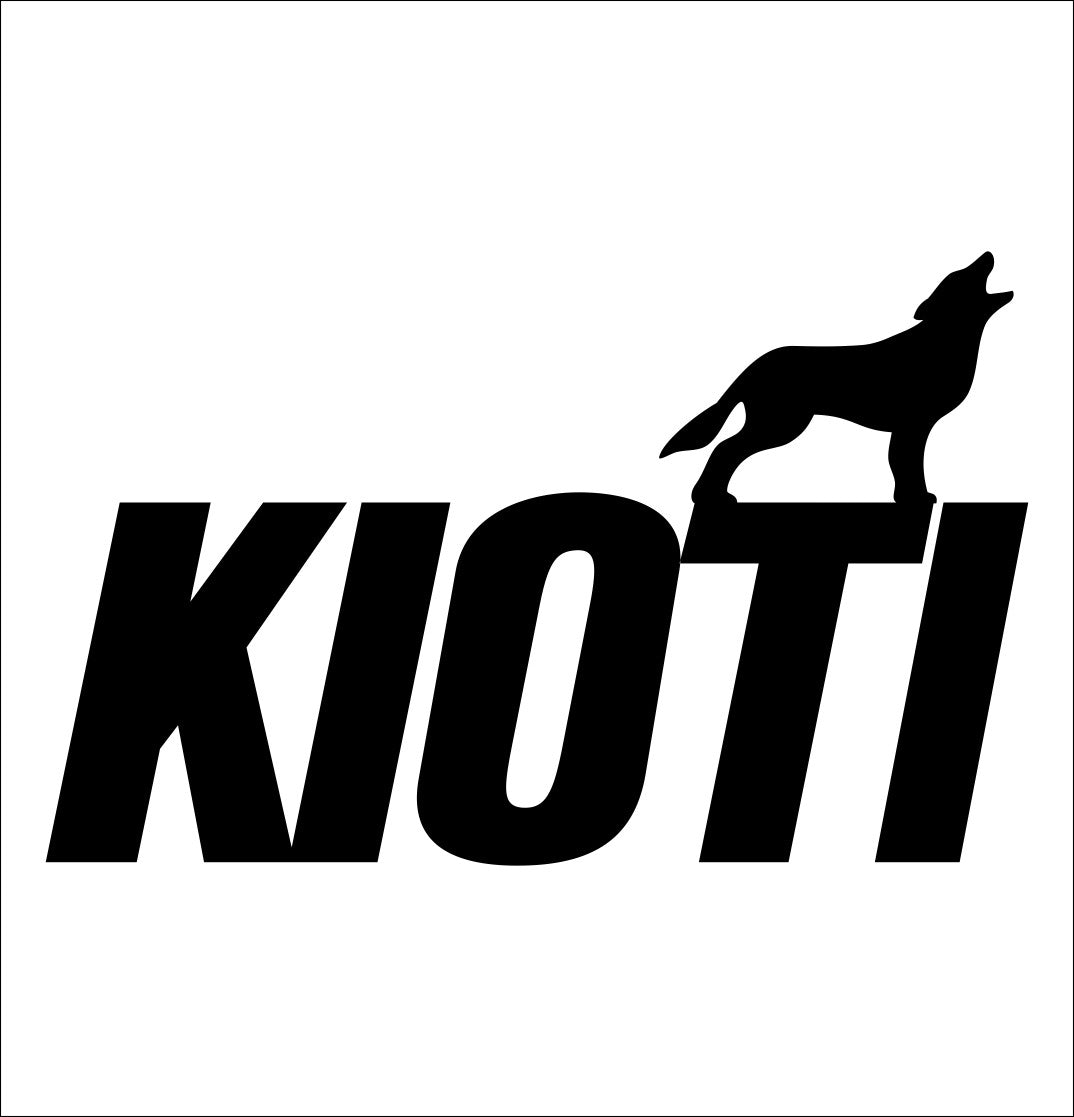 Kioti decal, farm decal, car decal sticker