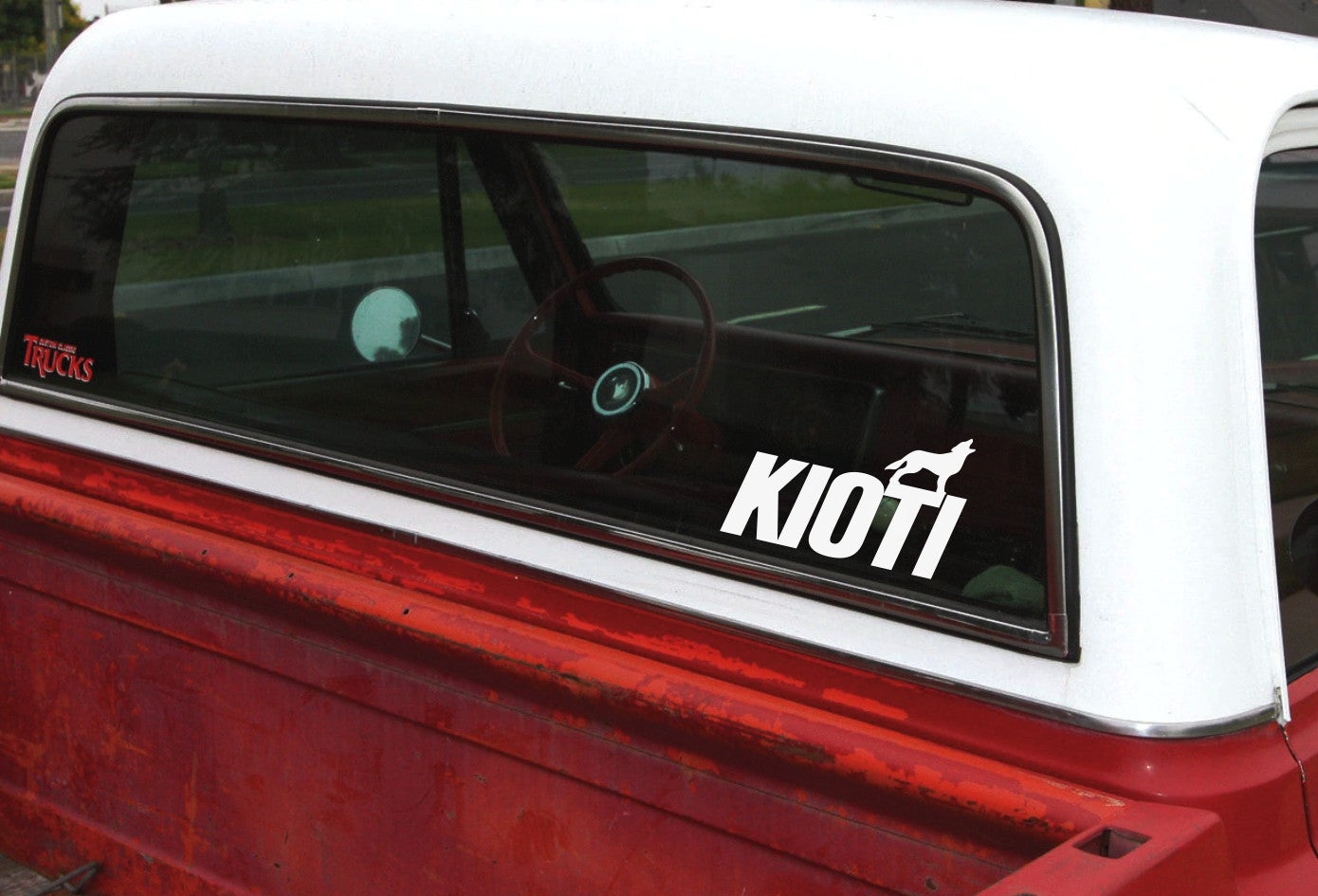 Kioti decal, farm decal, car decal sticker