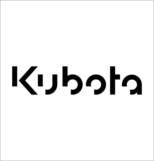 Kubota decal, farm decal, car decal sticker