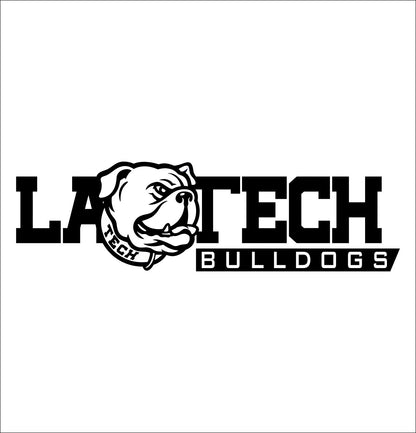 Louisiana Tech Bulldogs decal, car decal sticker, college football