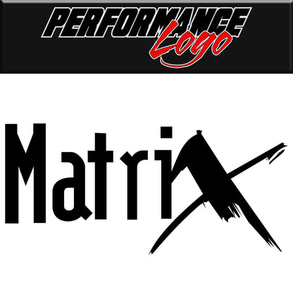 matrix performance logo decal - North 49 Decals