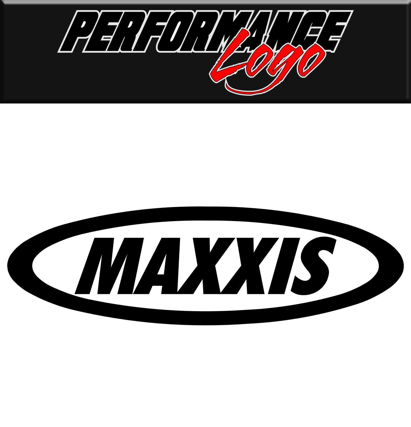 Maxxis decal, performance decal, sticker