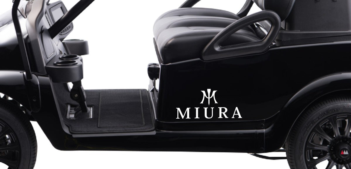 Miura decal, golf decal, car decal sticker