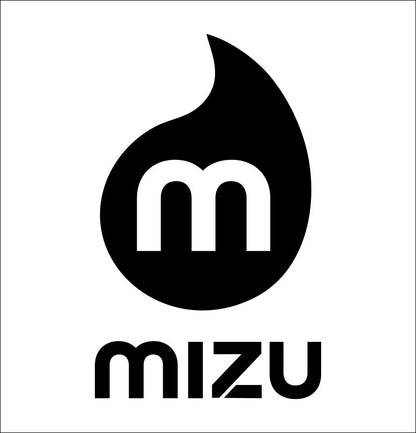 Mizu decal, sticker, ski snowboard decal