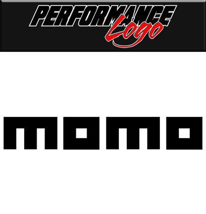 Momo decal, performance decal, sticker