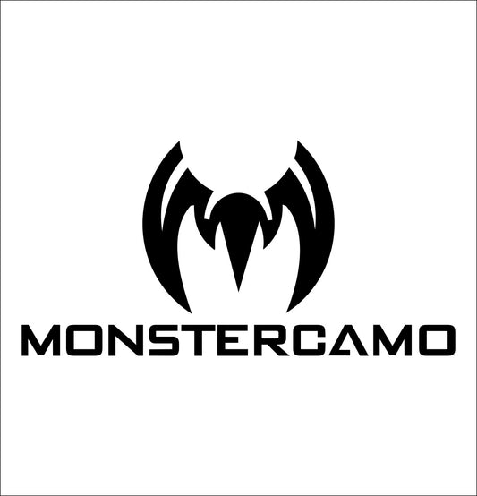 monster camo decal, car decal sticker