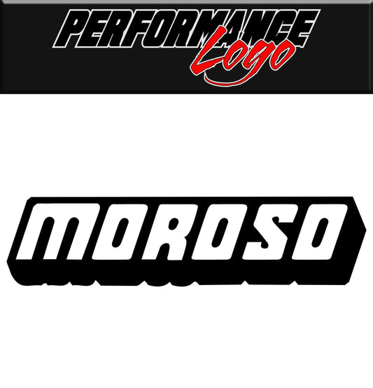 Moroso decal, performance decal, sticker