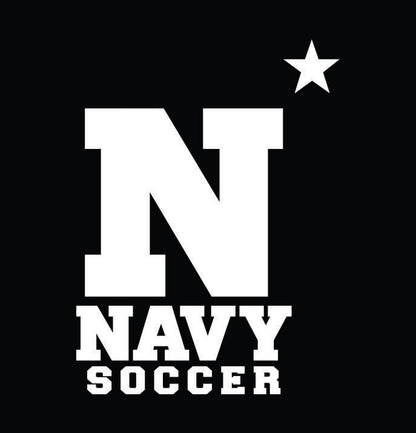 Navy Soccer decal