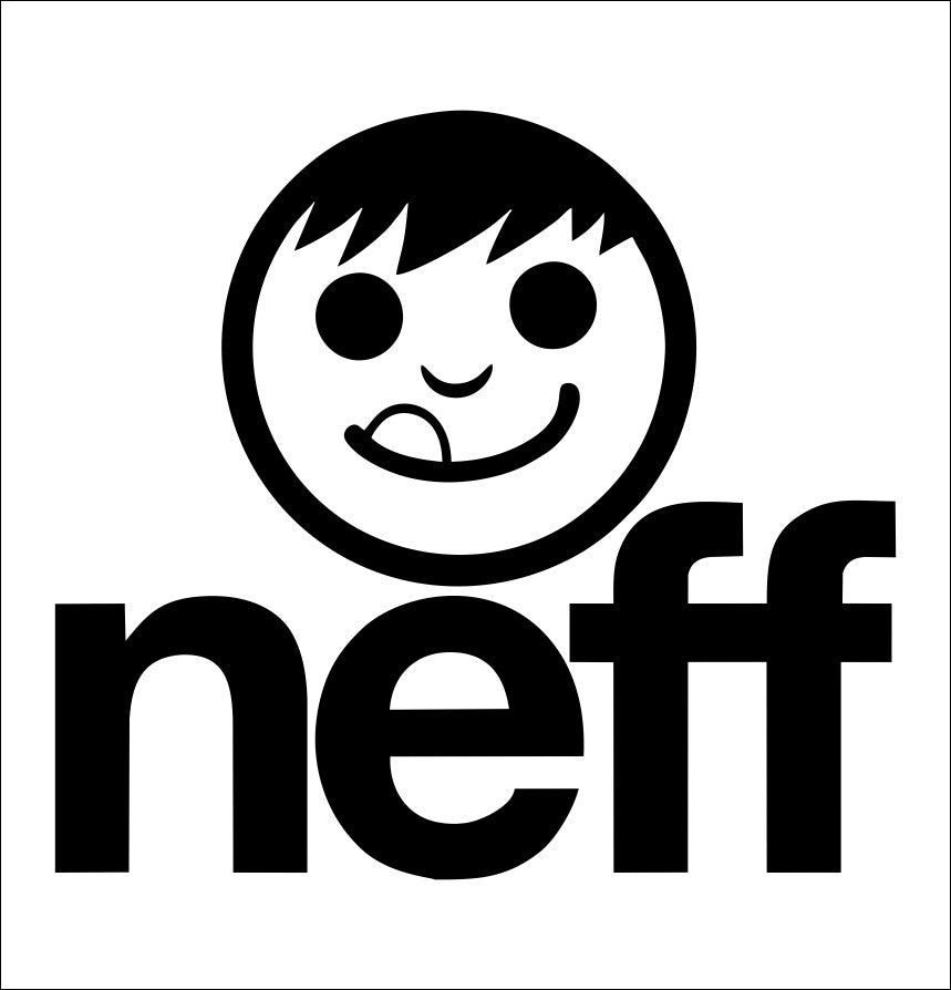 Neff Headwear decal, sticker, ski snowboard decal