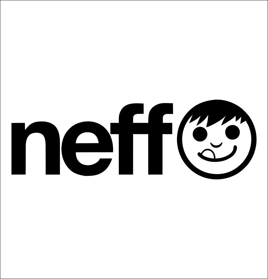 Neff Skateboards Box Logo Decal Sticker 